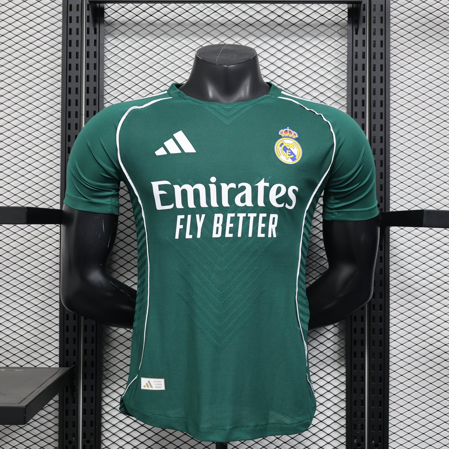 Real Madrid 2025-26 Special Edition Green Shirt