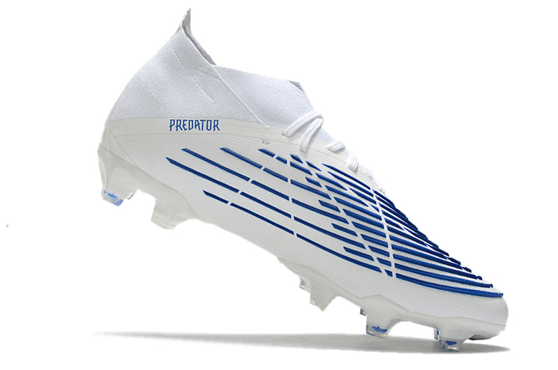 Adidas Predator Edge White & Blue Pro Version Boots