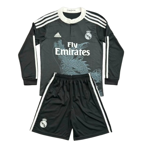 Real Madrid 2014-15 Third Retro Kids Kit