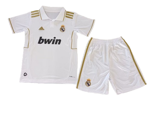 Real Madrid 2011-12 Home Retro Kids Kit