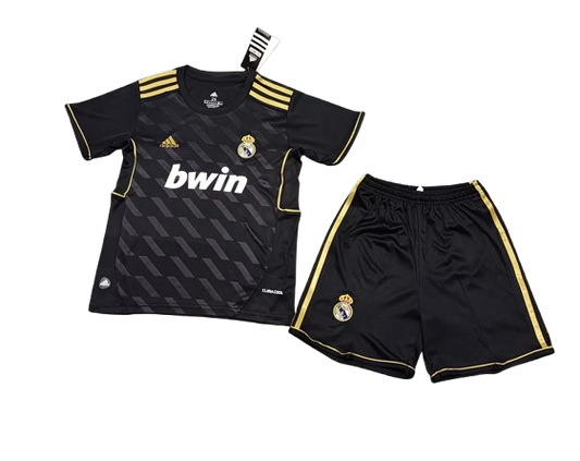 Real Madrid 2011-12 Third Retro Kids Kit