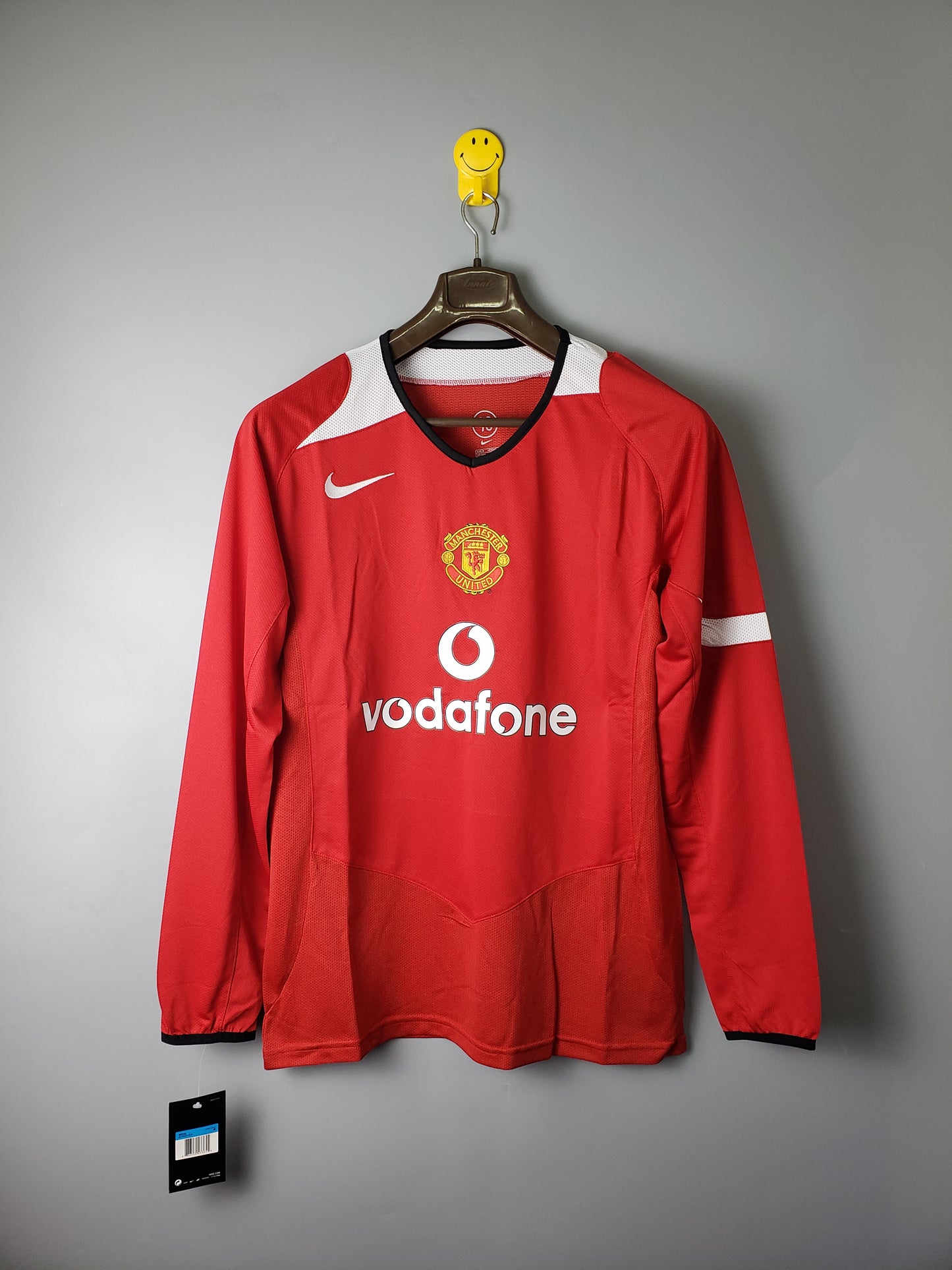 Manchester United 2005-06 Home Long Sleeve Shirt