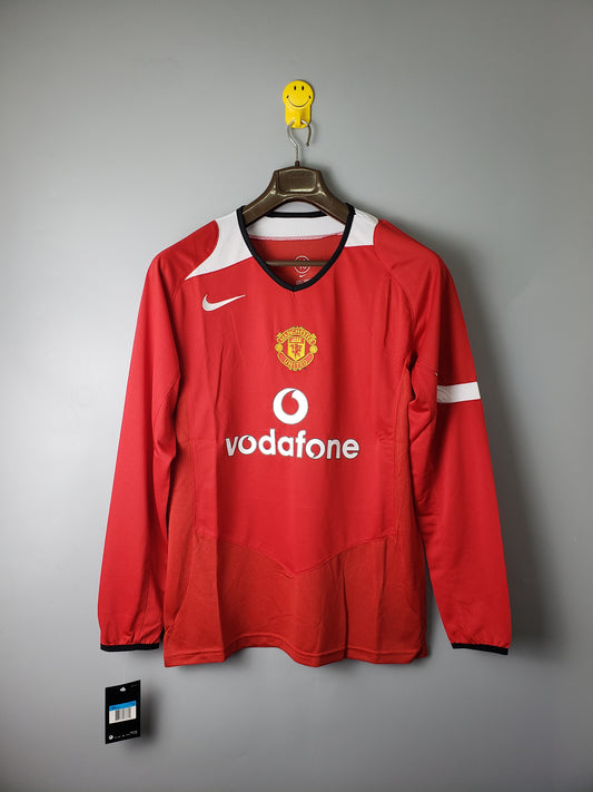 Manchester United 2005-06 Home Long Sleeve Shirt