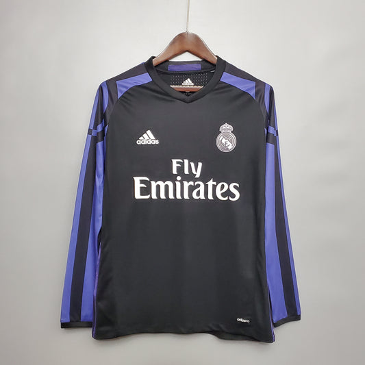 Real Madrid 2015-16 Third Away Long Sleeve Shirt