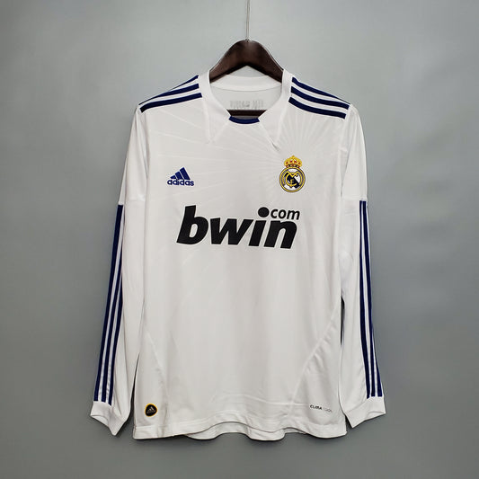 Real Madrid 2010-11 Home Long Sleeve Shirt