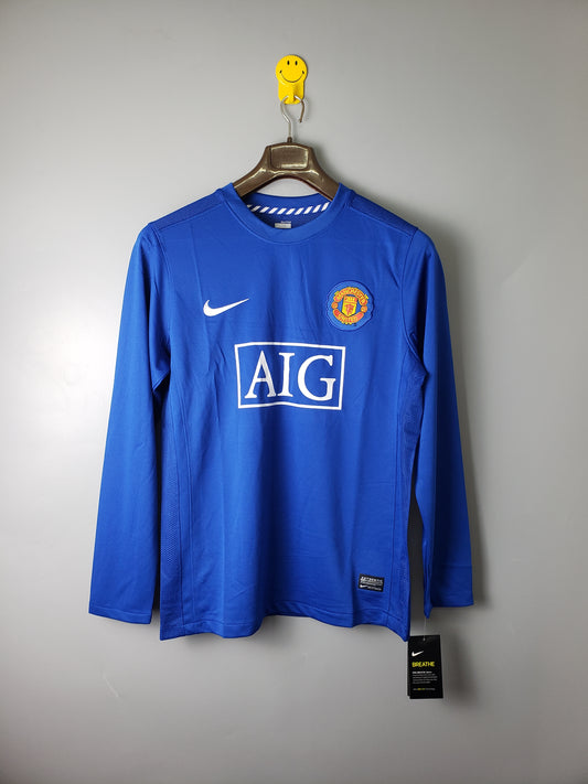 Manchester United 2007-8 Away Long Sleeve Shirt