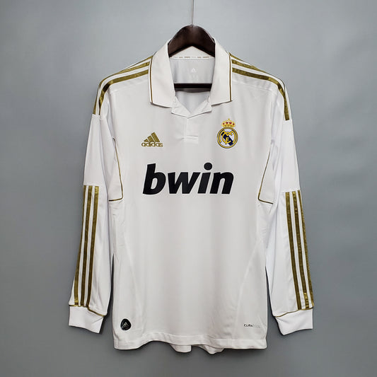 Real Madrid 2011-12 Home Long Sleeve Shirt