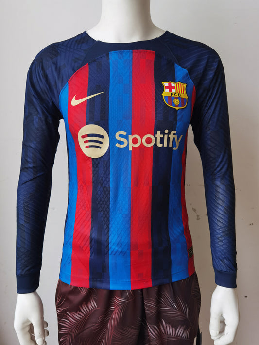 FC Barcelona 22-23 Home Long Sleeve Shirt