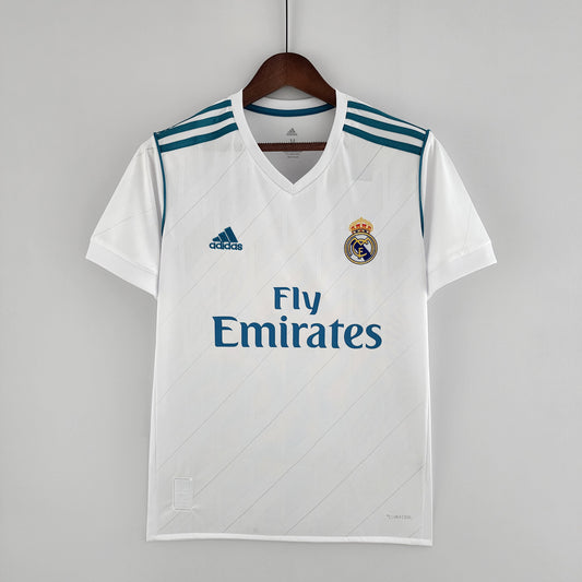 Real Madrid 2017-18 Home Shirt