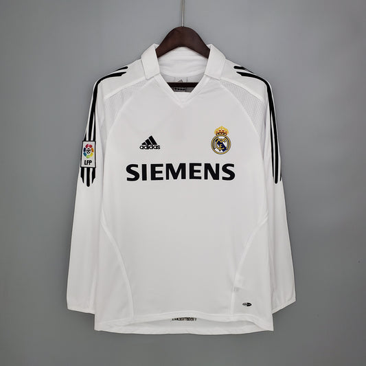 Real Madrid 2005-06 Home Long Sleeve Shirt