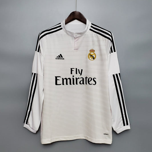 Real Madrid 2014-15 Home Long Sleeve Shirt