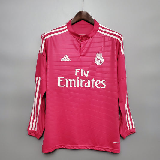 Real Madrid 2014-15 Away Long Sleeve Shirt