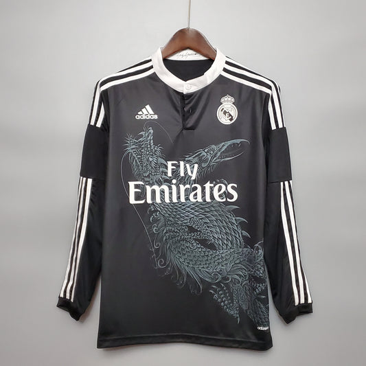 Real Madrid 2014-15 Third Away Long Sleeve Shirt