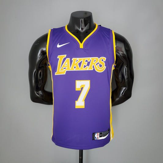 Lakers Purple V-Neck Shirt