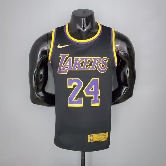 Lakers Black (Purple Font) Shirt