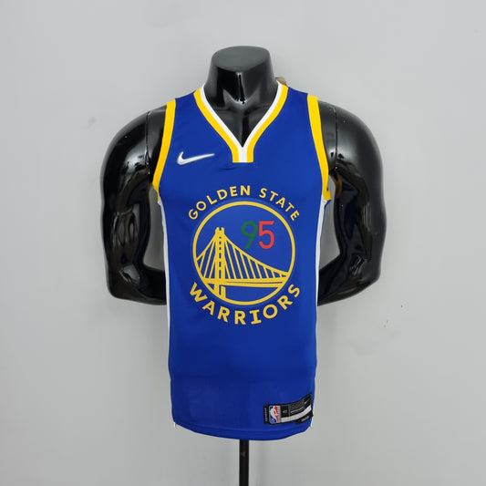 Mexico 2022 Golden State Worriers Blue NBA Shirt
